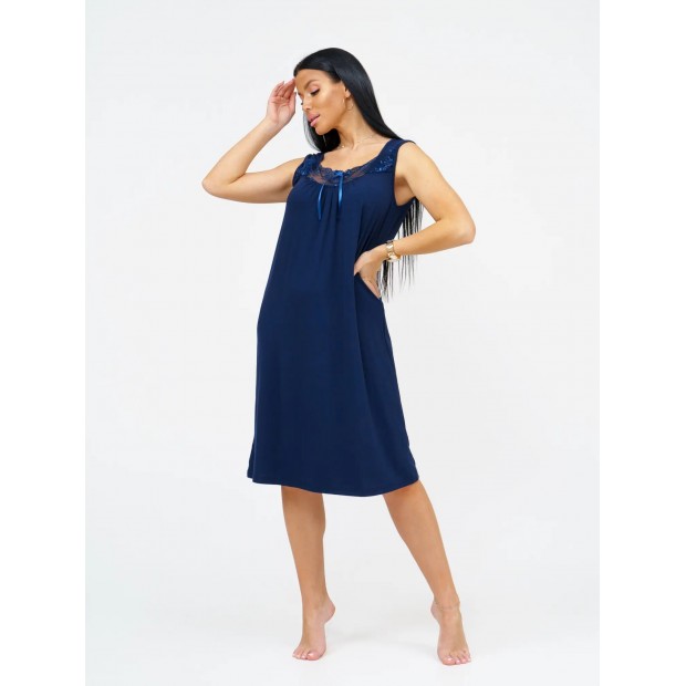 Анжелика(индиго) сорочка ноч.