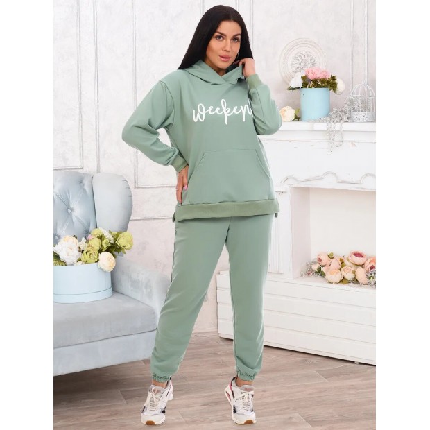 Викенд (олива) костюм