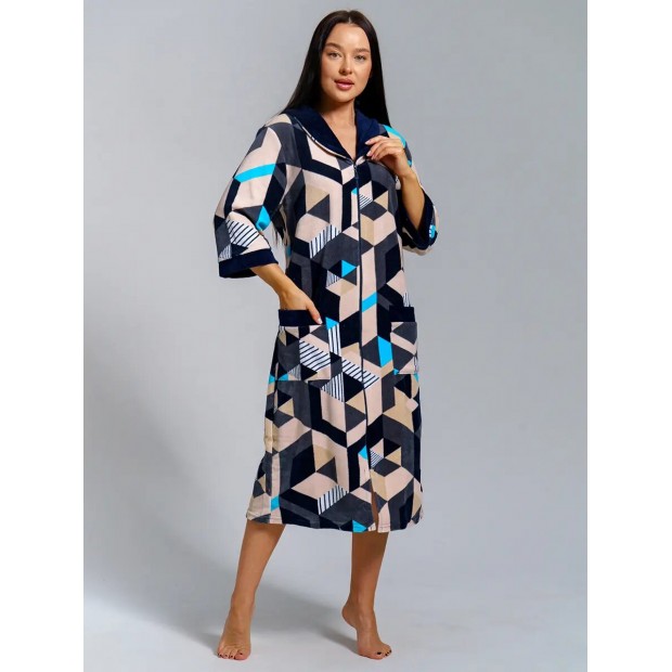 Амалия(бирюза) халат