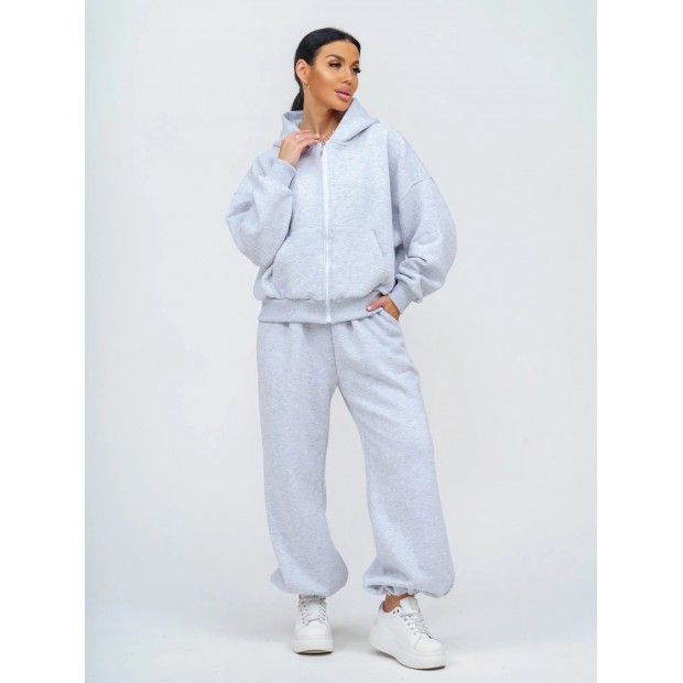 Фенди(серый меланж) костюм