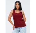 Мия(бордовый) майка женская - small8