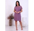 Катрин(лаванда) сорочка ночная - small1
