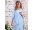 Вдохновение(голубой) халат - small7