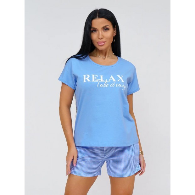 Клер(голубой) пижама