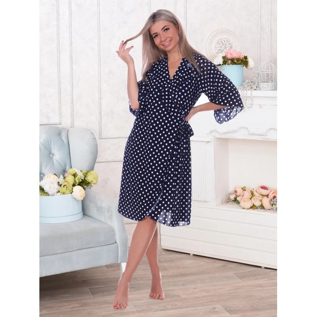 Ариадна(горошек) пеньюар