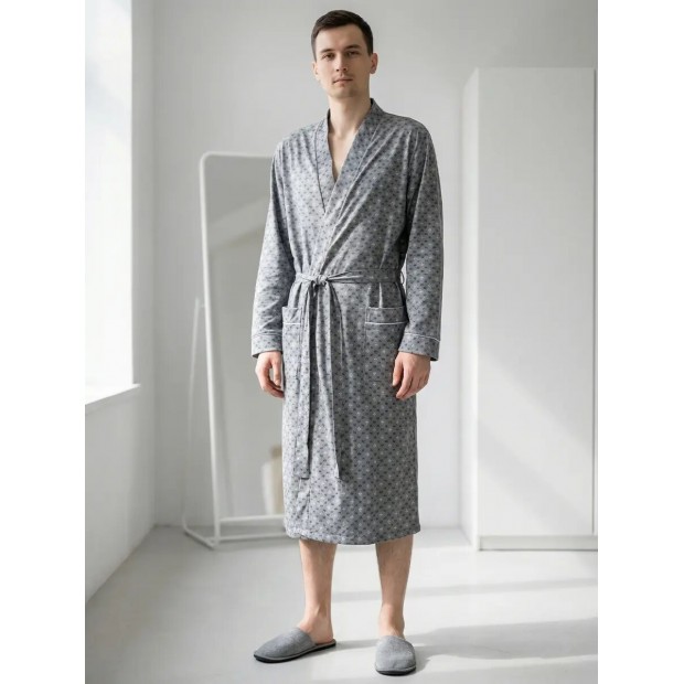 Родриго(серый) халат мужской