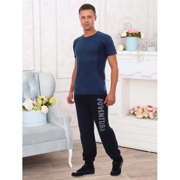 Роджер (син) брюки мужские