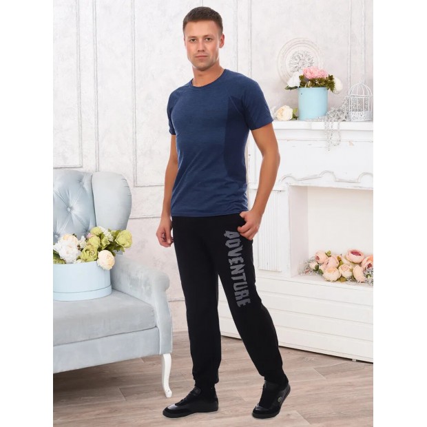 Роджер (черн) брюки мужские