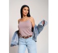 Леди топ (бежевый) - small