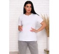 База(белый) футболка женская - small3