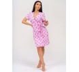 Рози(розовый) халат - small4
