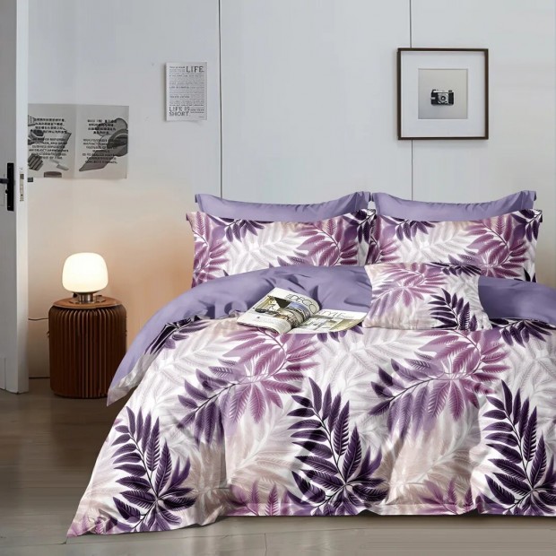 Сиреневый туман КПБ сатин