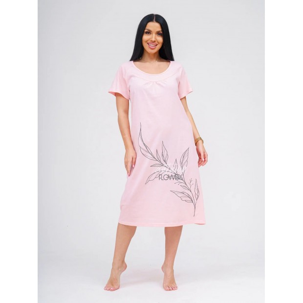 Дарина(пудра) сорочка ночная