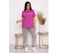 Баланс (фуксия) футболка женская - small4