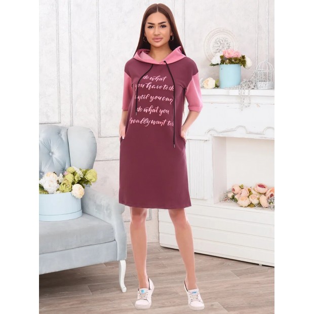 Бритни (марсала) туника