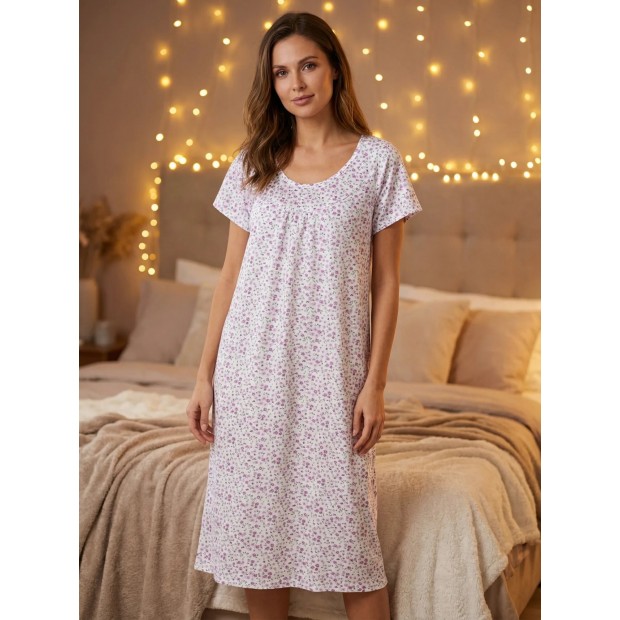 Ульяна(розовый) сорочка ночная