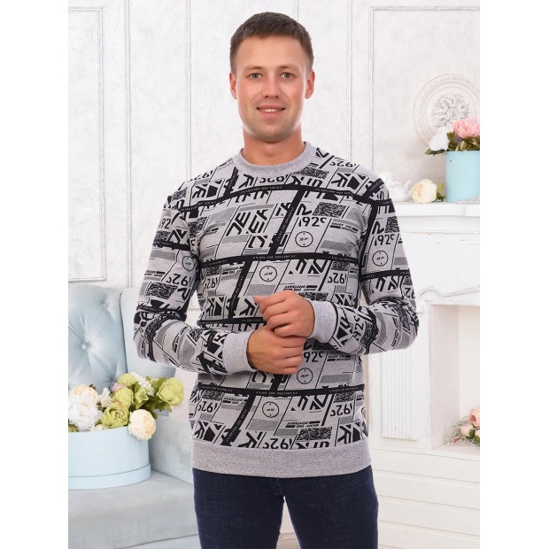 Терри (меланж) толстовка