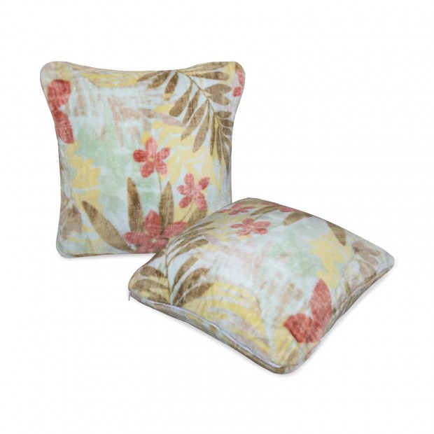 Тропики наволочка декоративная велсофт