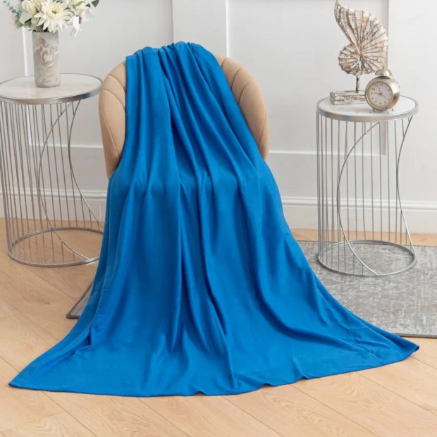 Небосвод(однотон) плед флис