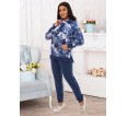 Винтаж (индиго) костюм - small1