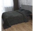 Домино (серый) Плед велсофт - small
