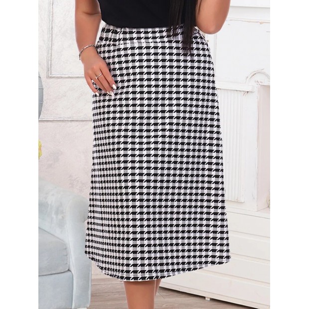 Гусиная лапка юбка