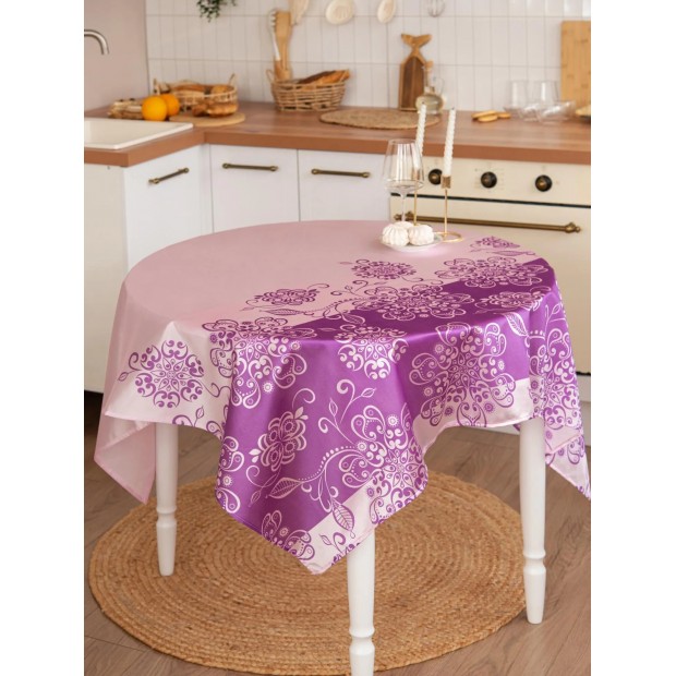 Розовый фламинго Скатерть трикот