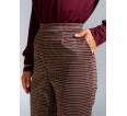 Камелия (бордо) Брюки - small1