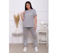 Миледи(меланж) футболка женская - small2