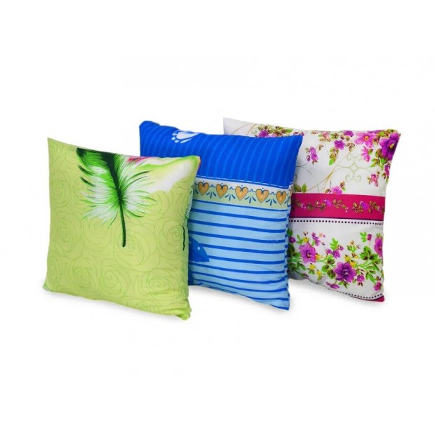 Подушка Эконом файбер 38*38 п/э б/уп (250гр)(Распродажа)