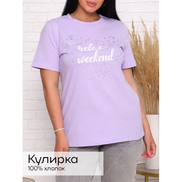 Рита(св.лаванда) футболка женская