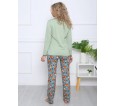 Корги плюс(олива) лонгслив+брюки - small7