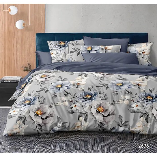 Цветочная нежность2696 КПБ сатин