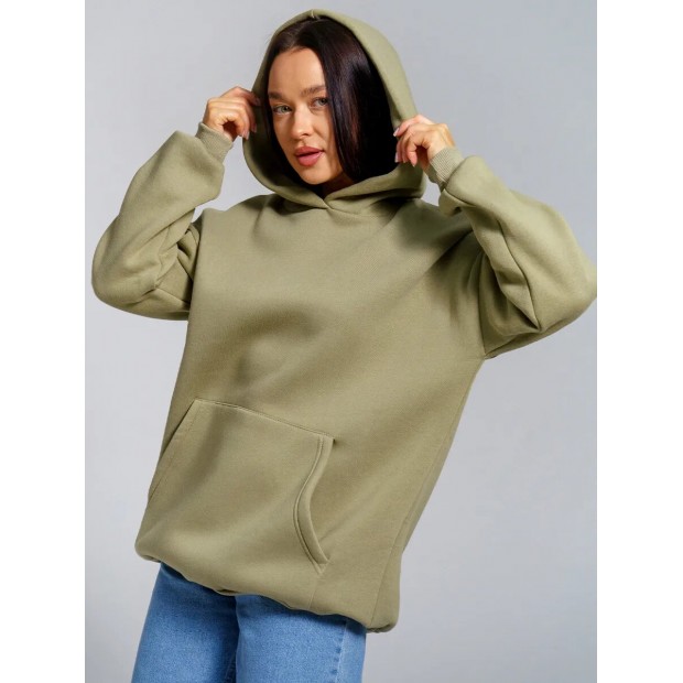 Перфект(олива) толстовка(худи)
