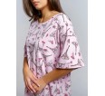 Малина(Париж) сорочка ночная - small3