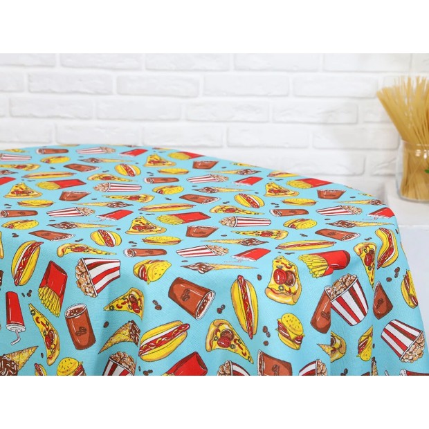 Скатерть рогожка 