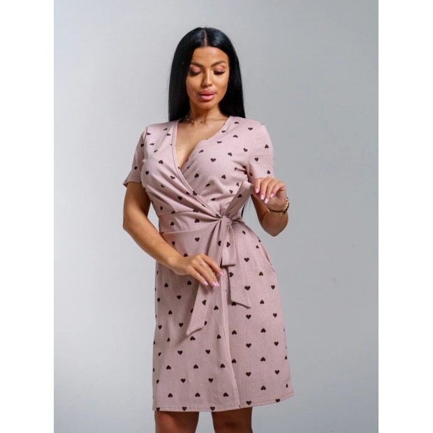 Рози(шоколад) халат