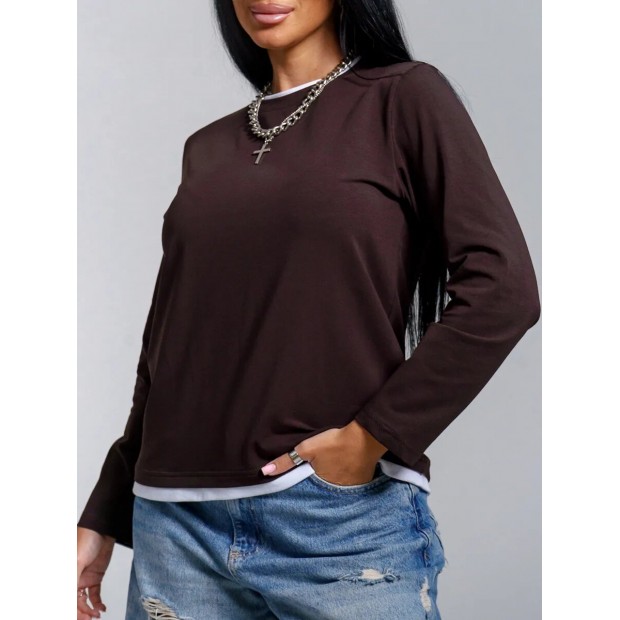 Рига(шоколад) лонгслив