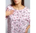 Малина(Париж) сорочка ночная - small3