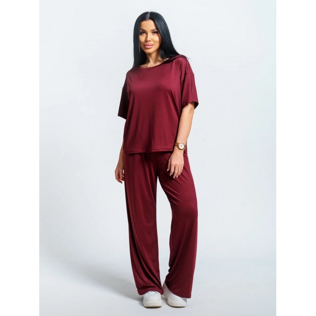 Вика(бордо) костюм