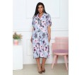 Батист(цветы) халат-рубашка - small9