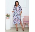 Батист(цветы) халат-рубашка - small8