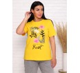 Рита(жёлтый) футболка женская - small