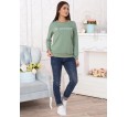 Мэгги (олива) толстовка - small2