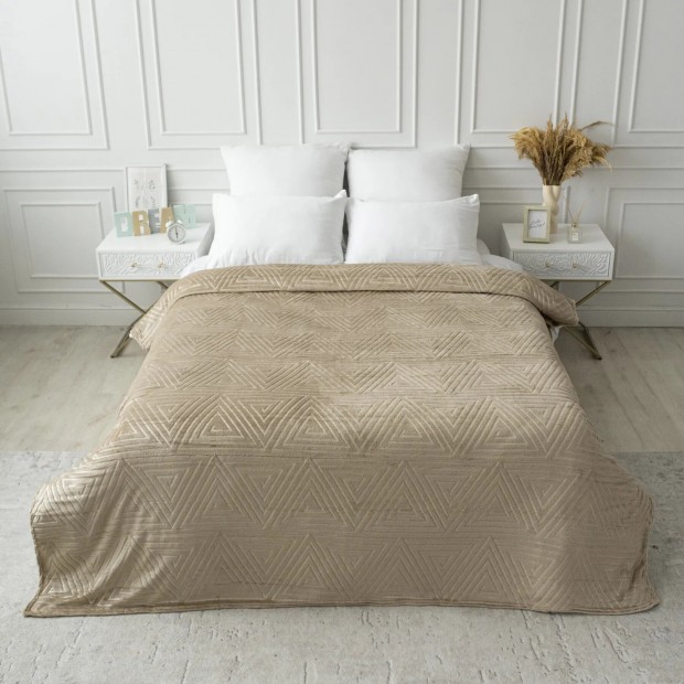 Клеопатра (орех) плед велсофт