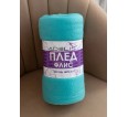 Лазурь(однотон) плед флис - small6