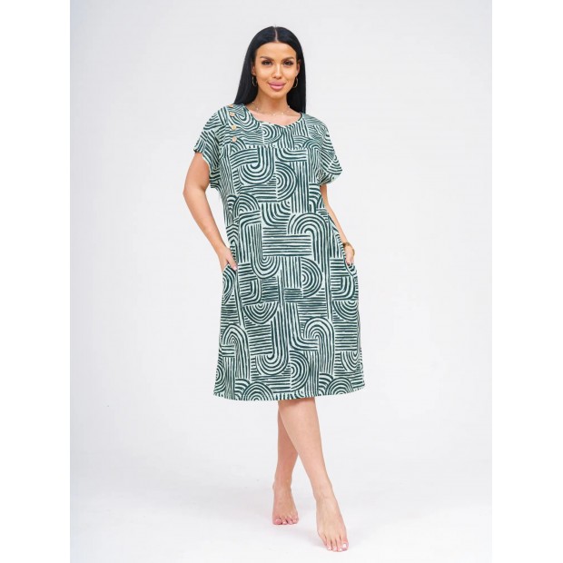 Грета(зеленый) туника