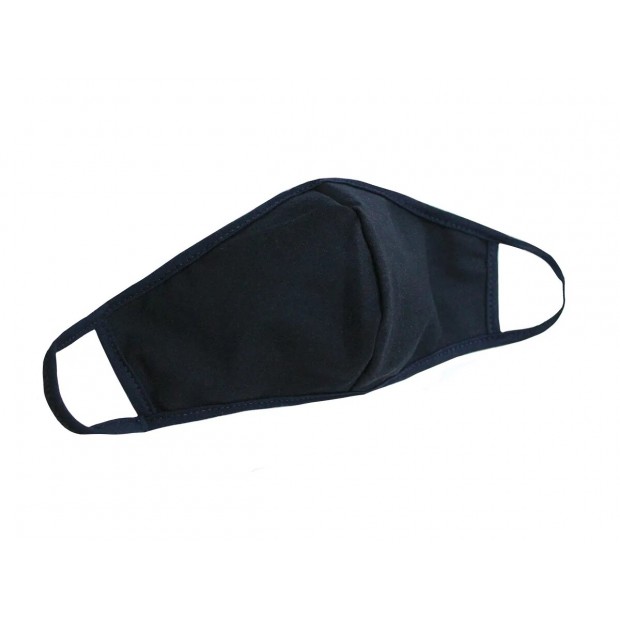 Маска защитная трикотажная синяя