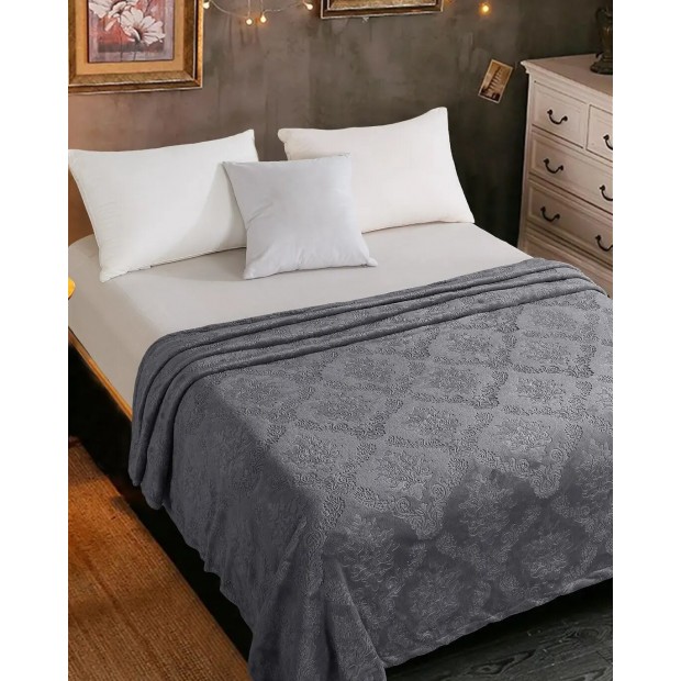 Графит плед велсофт (тубус)