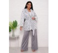 Милаша(серый) костюм - small